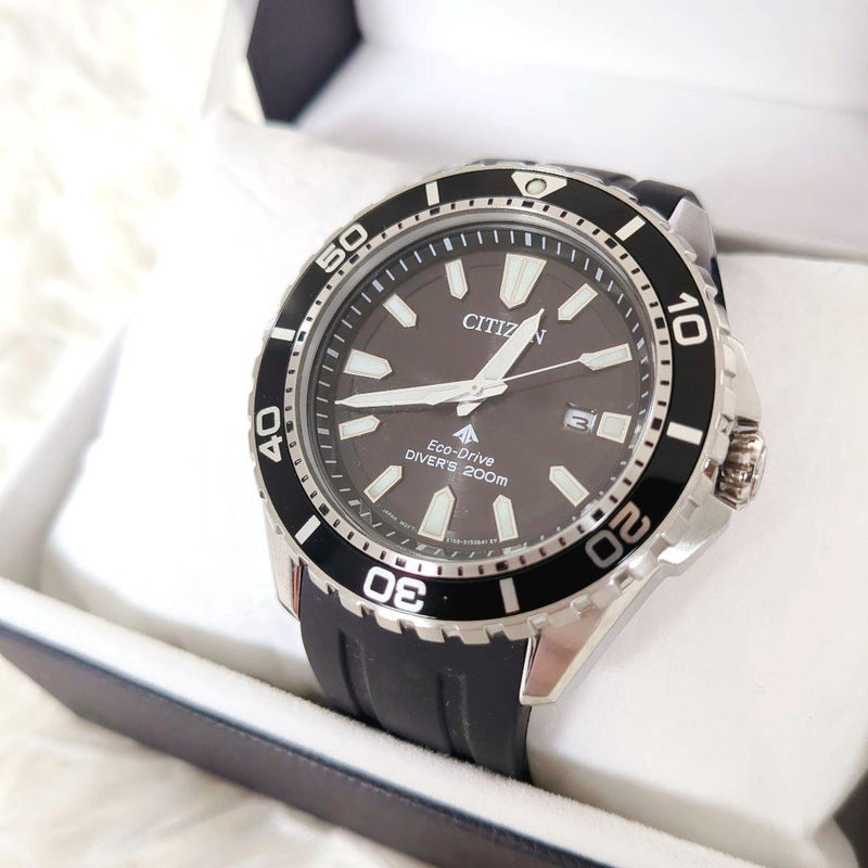 Eco-drive Diver Marine Series Watch Mens Water Resistant Sport Watch