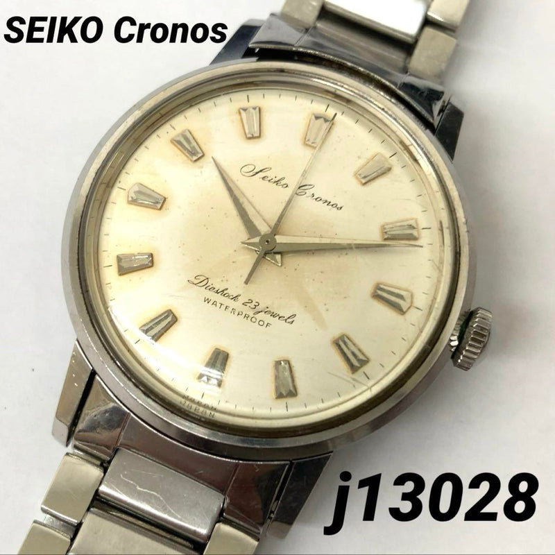 Cronos 23 Jewel Hand-winding Watch J13028 Vintage Mechanical Timepiece