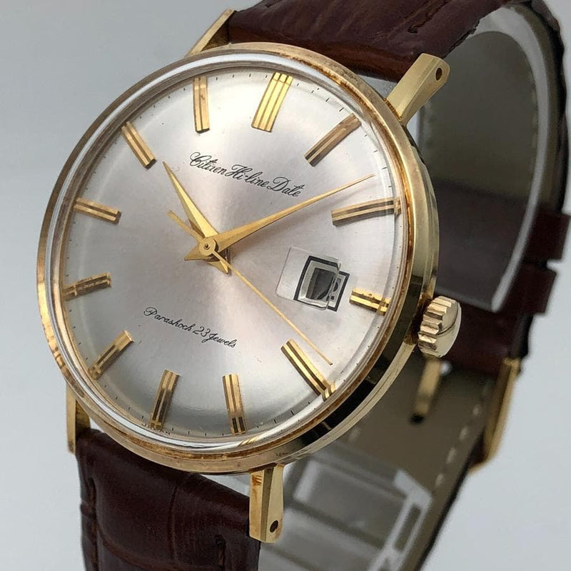 Highline Date Vintage Watch Manual Wind Accurate Timepiece