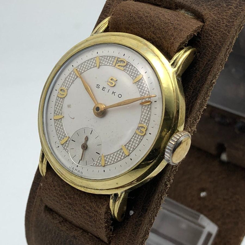 New 10b Small Seconds Watch Seikosha Made 1954 Vintage Mechanical