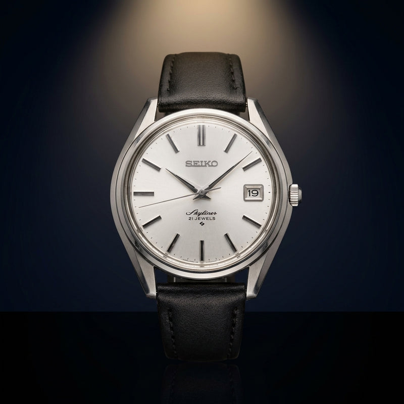 Skyliner 6102-8000 Vintage Watch Mens Mechanical Classic Dress Watch