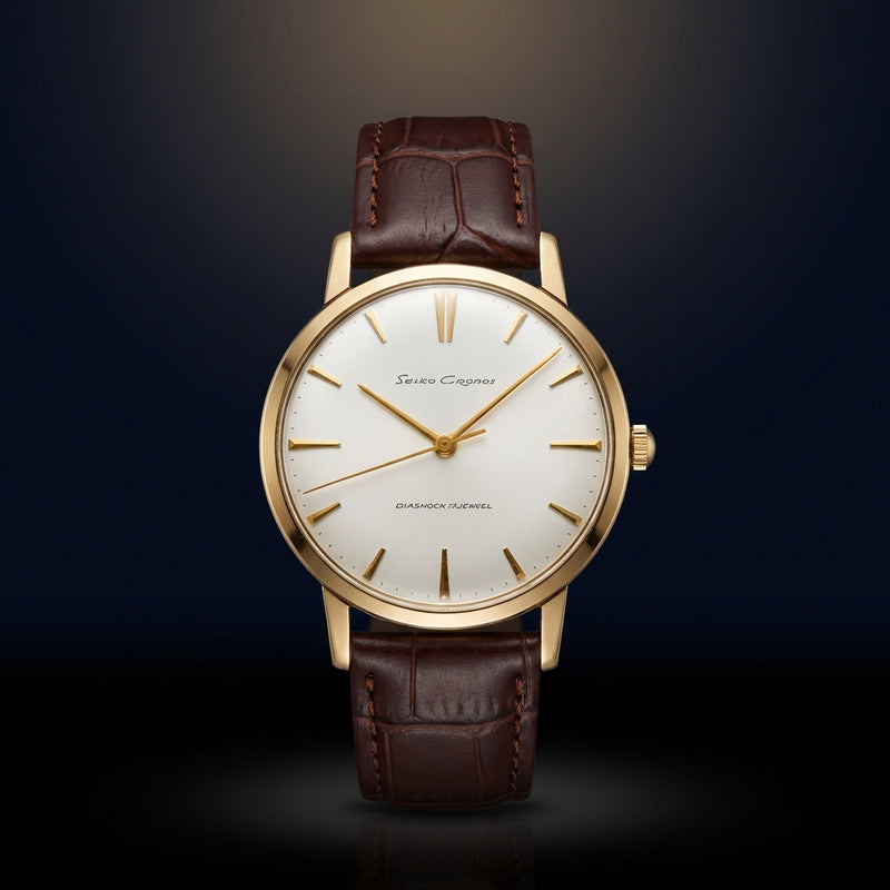 Chronos 12003 Watch Early Dial Vintage Analog Wristwatch Product