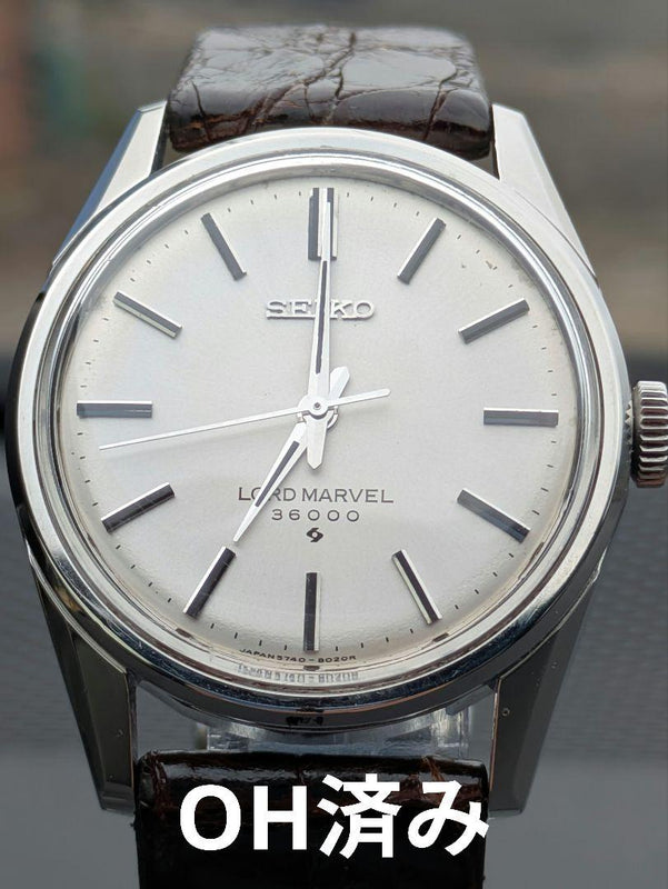 Lord Marvel 36000 Hand-winding Watch Working Condition Vintage Mechanical