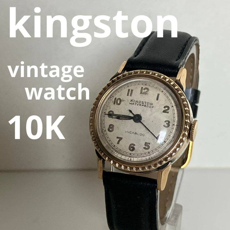 Vintage 10k Rgp Watch Gold Plated Dress Watch Collectible Timepiece