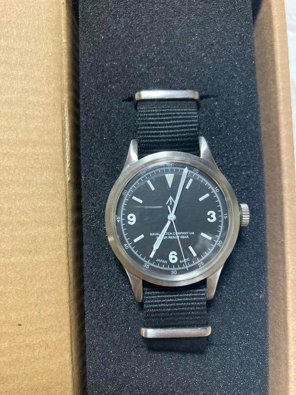 Nepenthes Naval Watch Limited Edition Black Watch (100 Pieces) Military Style