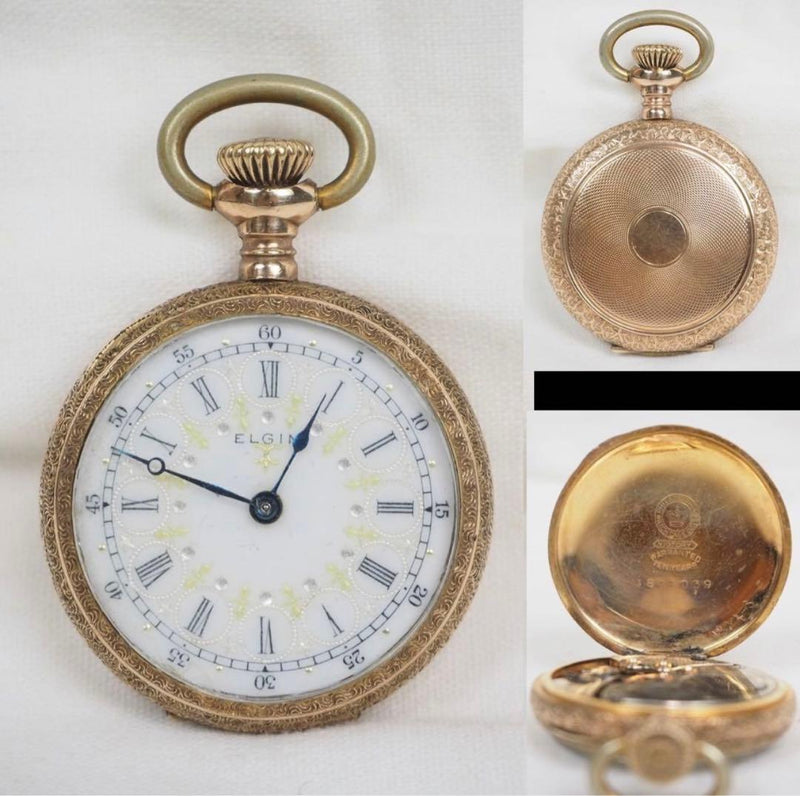 Gold-filled  Pocket Watch Late 19th/early 20th Century Hand-wound Working