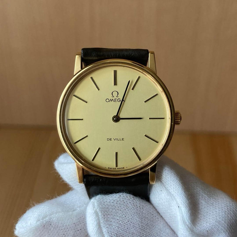 Omega De Ville Hand-wound Watch Vintage Luxury Dress Watch Condition