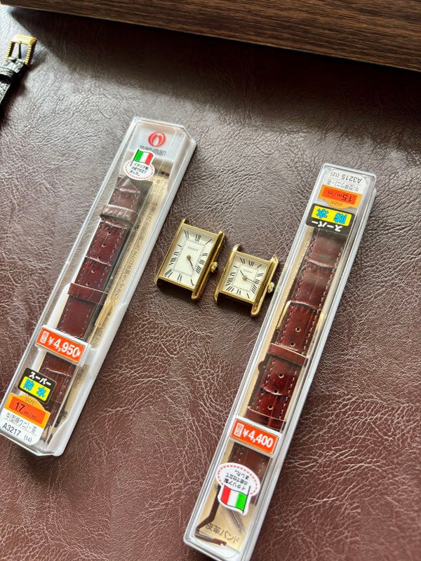 Vintage  Tank Watch Manual Wind Roman Numeral Dial Working Condition