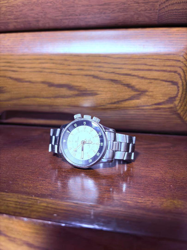 Revue Thommen Cricket Nautical Limited Edition Watch Diver Alarm Swiss Made