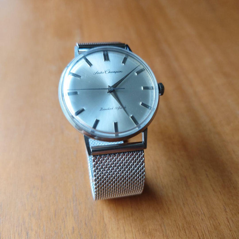 Champion Watch Vintage Mens Timepiece Mechanical Hand-winding Collectible