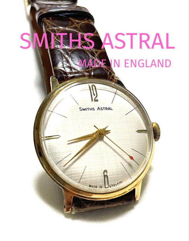 Smiths Astral Watch 1960s British Made Antique Wristwatch Serviced. Collectible