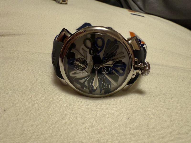 Manual Wind Watch Swiss Made Leather Band Luxury Timepiece