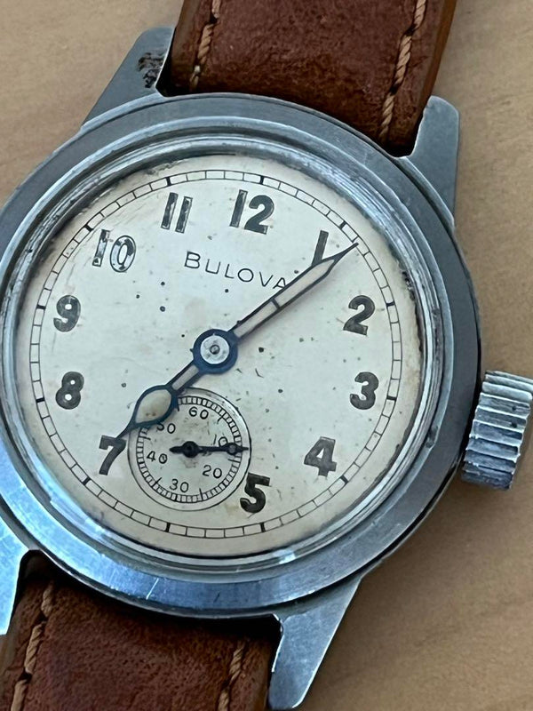 Military Watch White Dial Stainless Steel Quartz Analog Mens Casual