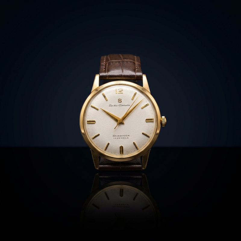 Cronos Gold Plated Watch Mens Dress Watch Authentic Jdm Minimalist Design