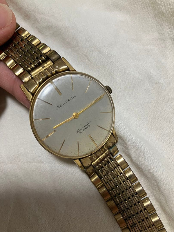 Antique  Chateau Superior Watch Vintage Mechanical Wristwatch Collectible