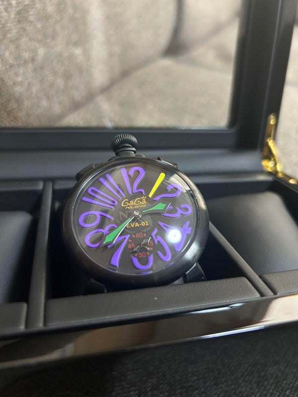 Gaga Milano × Evangelion Hand-wound Watch Limited Edition Of 300 Mechanical