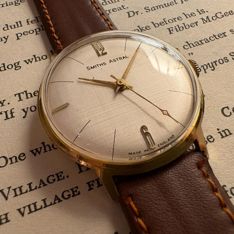 Serviced Antique  Watch 1960s England Mechanical Wristwatch Collectible