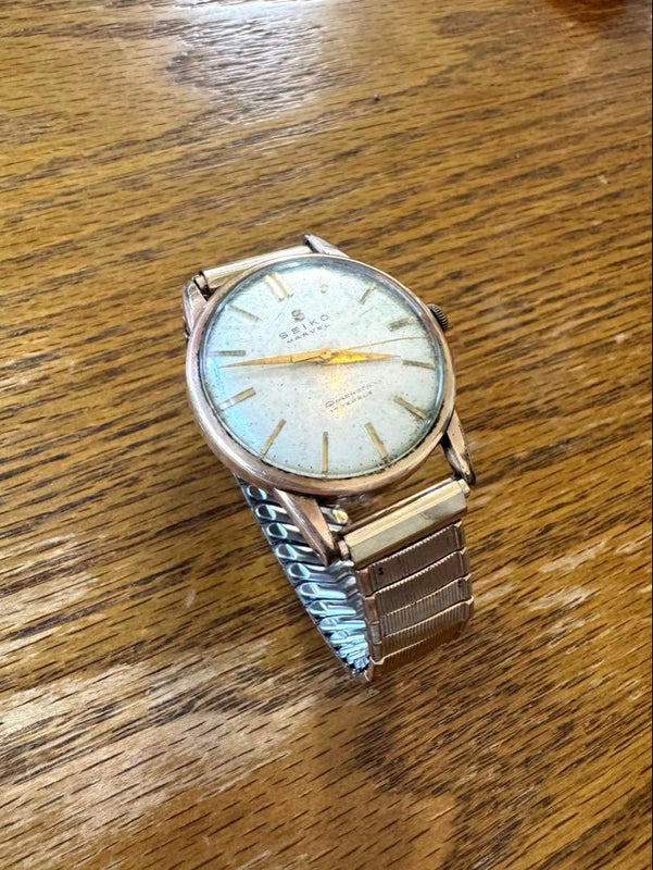 Marvel Vintage Watch Working Mechanical Wristwatch Collectible Timepiece