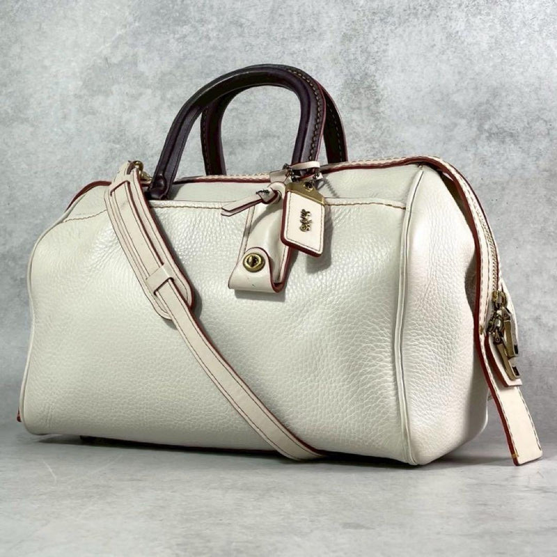 COACH Rogue 25 Sketch Print Leather Satchel Bag 86857 2way H20 W29 D17cm