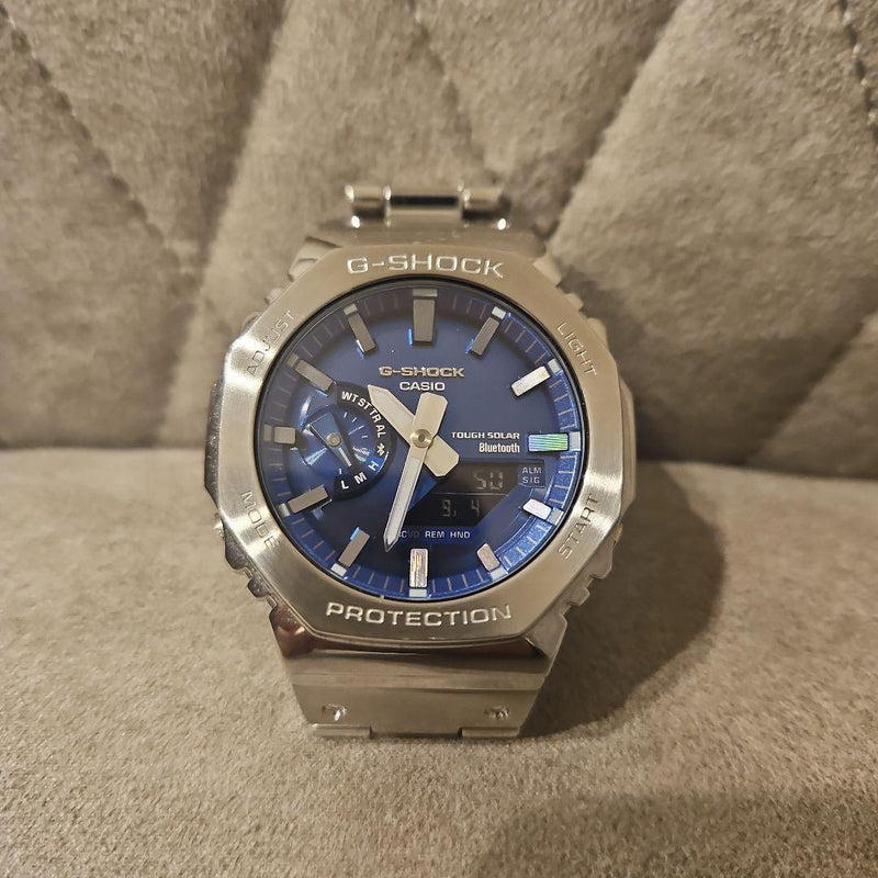 G-Shock GM-B2100 Tough Solar Bluetooth 20 Bar WR Stainless Steel Watch