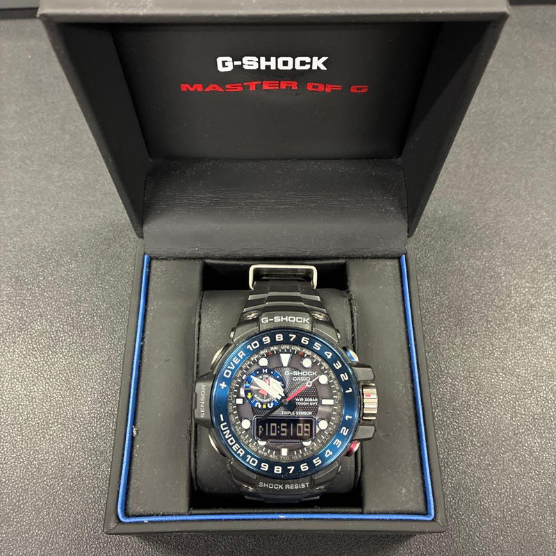 CASIO G-SHOCK MASTER OF G Gulfmaster Triple Sensor 20 ATM Resin Band