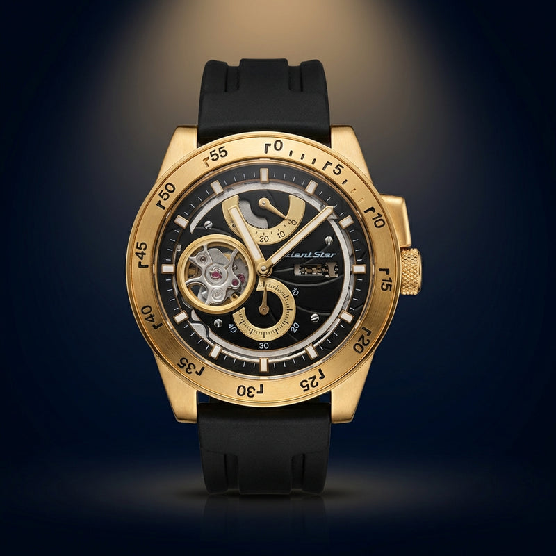 Retro-future Phantom Gold Limited Edition  Watch Limited