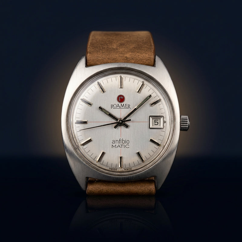 Roamer Antibio Matic Watch Antimicrobial Wristwatch For Everyday Use