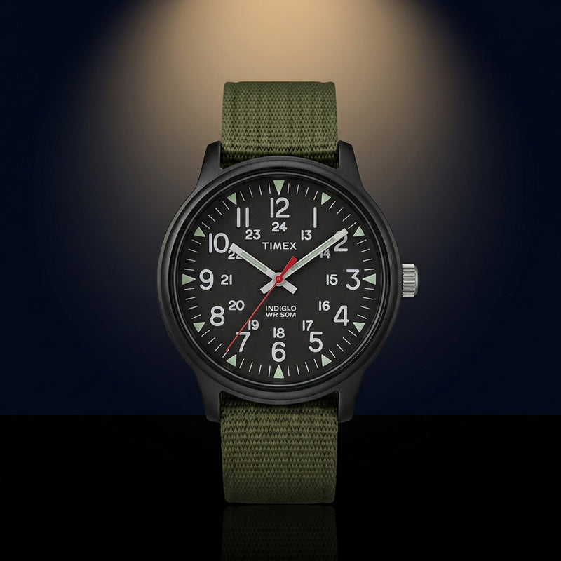 Taimex Camper Indiglo Watch Water Resistant To 50m Camping Outdoor Casual Watch