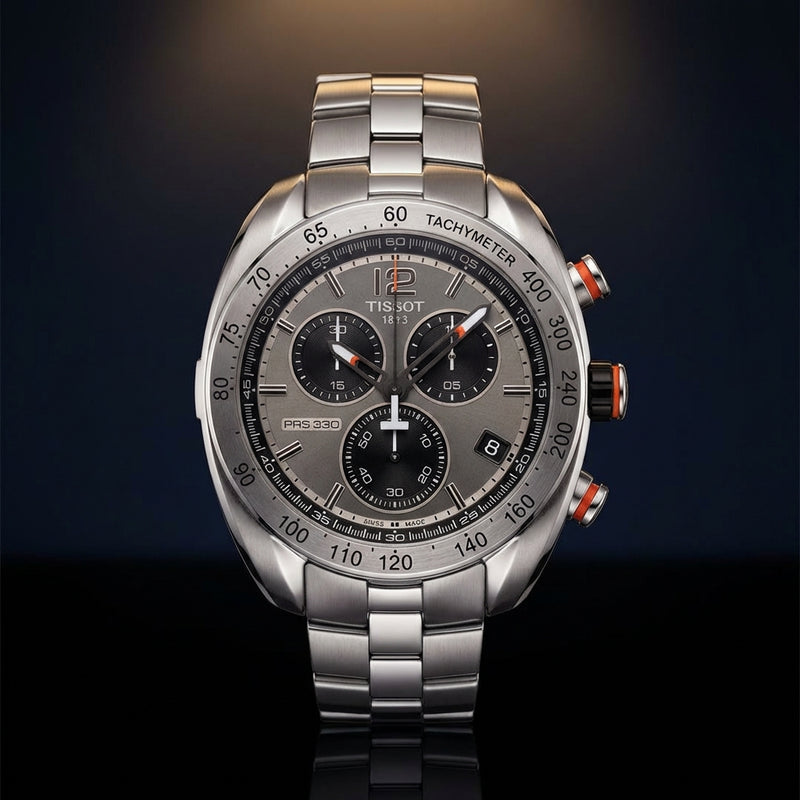 Prs330 Chronograph Sport Watch To76417a Stainless Steel Swiss Quartz