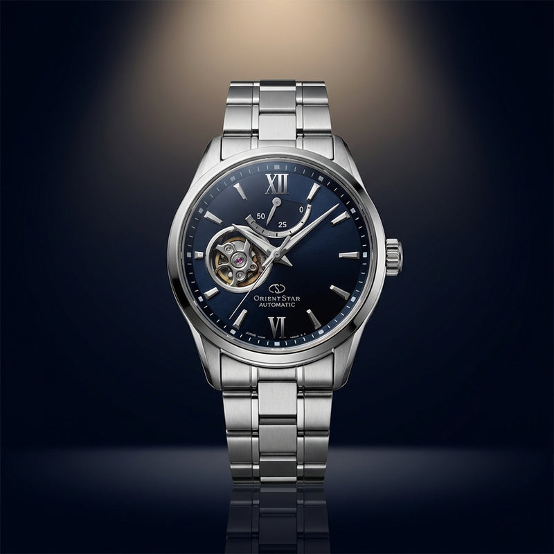 Rk-at0003e Green Dial Mens Watch Open Heart Sapphire