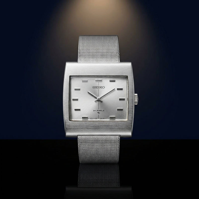 2559-3010 Manual Winding Watch Square 24 Jewels Vintage Style Mechanical
