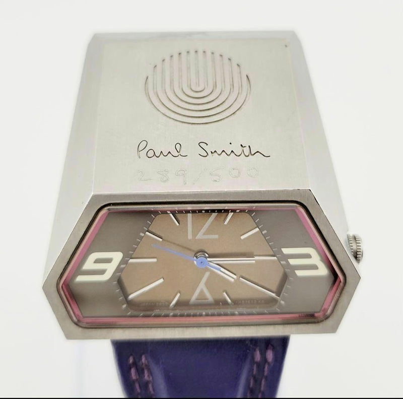 Paul Smith Limited Edition 500 Spaceman Octagon Mens Watch Designer Wristwatch