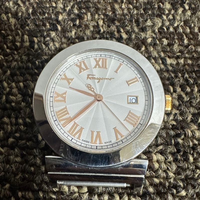 Salvatore Ferragamo Florence Mens Watch Swiss Made Stainless Steel Dress Watch
