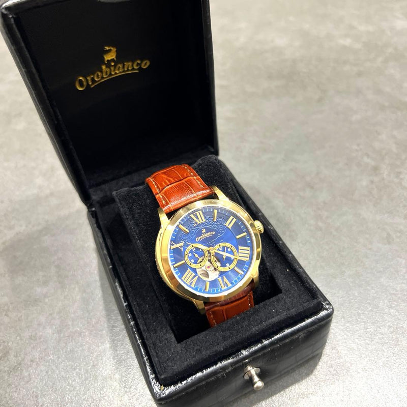 Tictac Exclusive Orobianco Timeora Romantiko Watch Mens Analog Wristwatch