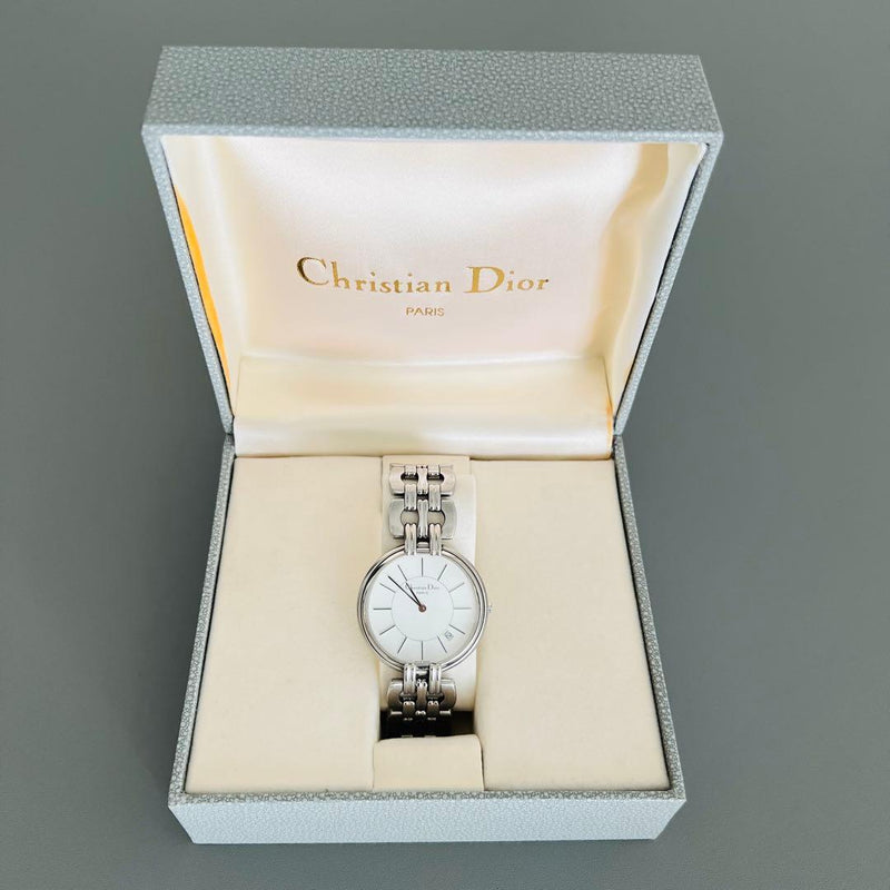 Christian Dior Bagueira Slightly Damaged Designer Watch Womens Dress Watch