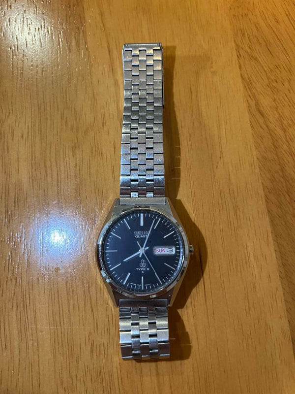 Quartz Type Ii Watch Mens Analog Classic Dress Wristwatch Japan Movement