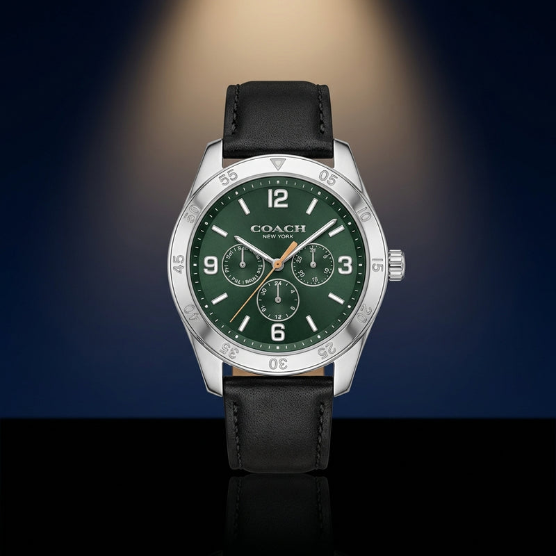 Mens Analog Chronograph Watch Quartz Wristwatch Fashion Timepiece For Men