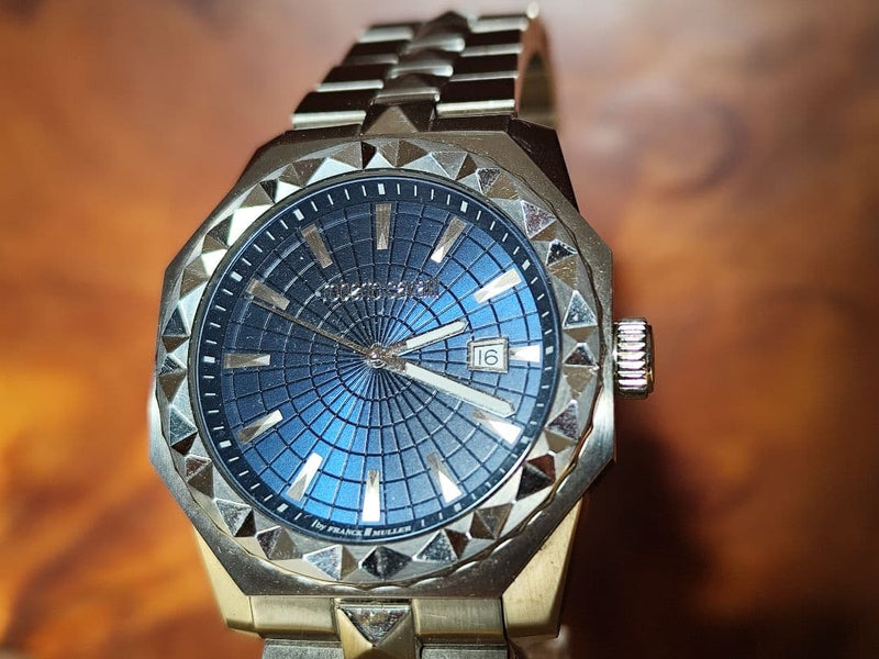 Roberto Cavalli Watch Blue Stainless Steel Womens Watch Luxury Fashion Timepiece