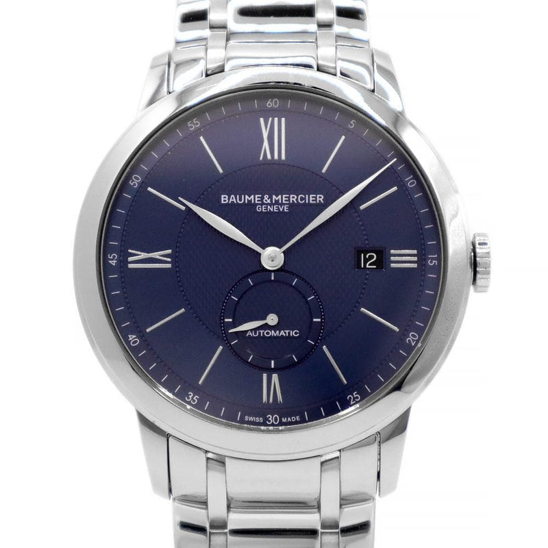 Baume Mercier Classima M0a10481 Mens Swiss Watch Silver Dial Elegant