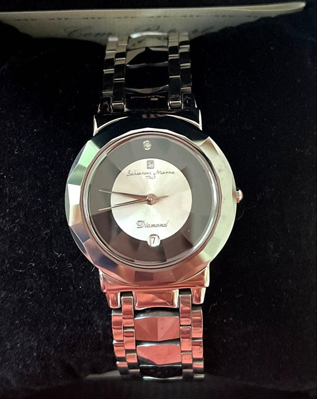 Salvatore Marra Wristwatch Natural Diamond Accent Mens Watch Dress Watch Luxury