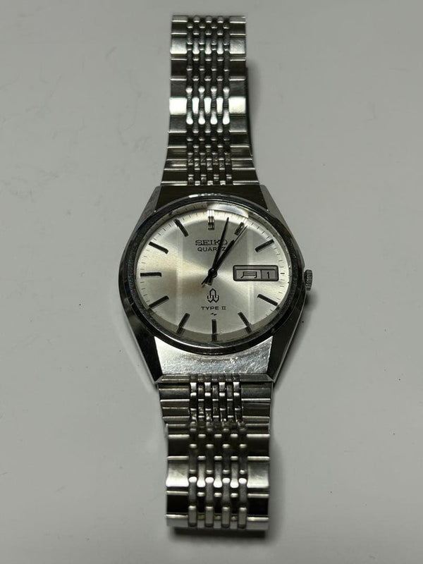 Quartz Type2 Mens Watch Vintage Analog Wristwatch Japan Movement Classic