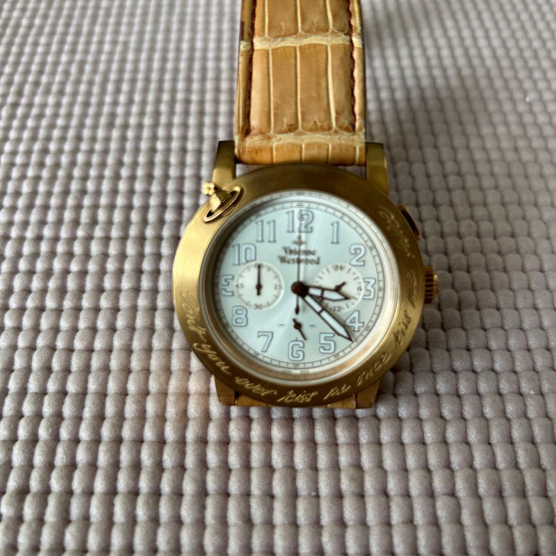 Vivienne Westwood Vw-2782 Chronograph Watch Designer Fashion Wristwatch For
