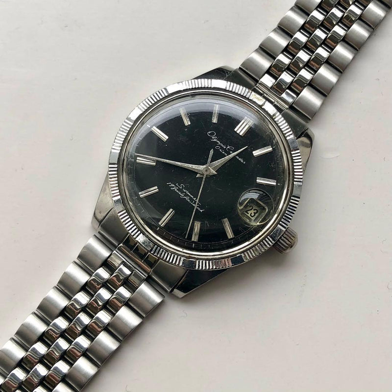 Olympia Calendar  Hand-wound Vintage Watch Mens Dress Watch Collectible