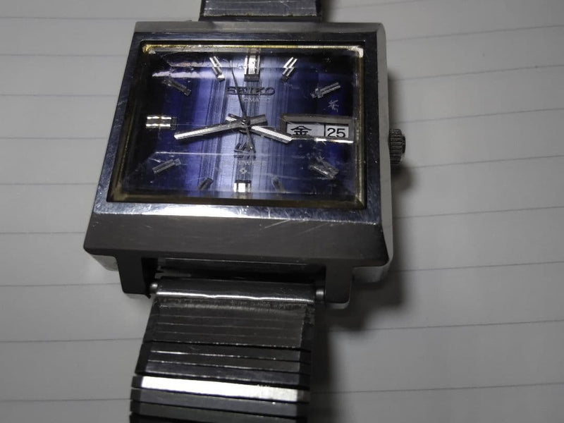 Lm Watch Vintage Mens Wristwatch Japan Made Mechanical Movement
