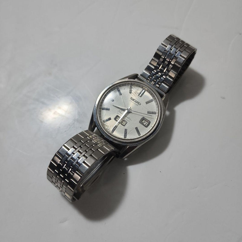 Watch Silver Snk795 Stainless Steel Mens Wrist Watch Day Date