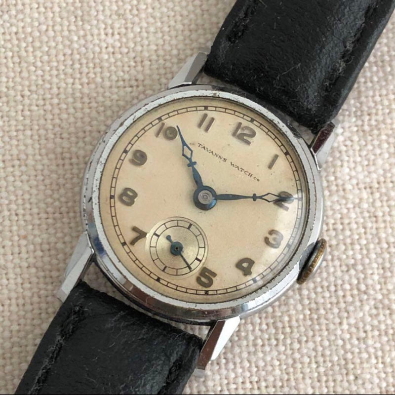 Vintage Tavannes 1159 Hand-winding Watch Antique Mechanical Wristwatch Swiss