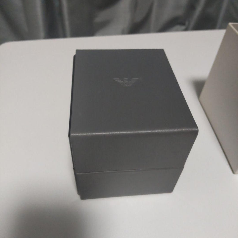 Emporio Armani Watch Box Instructions Original Packaging Storage Case Watch