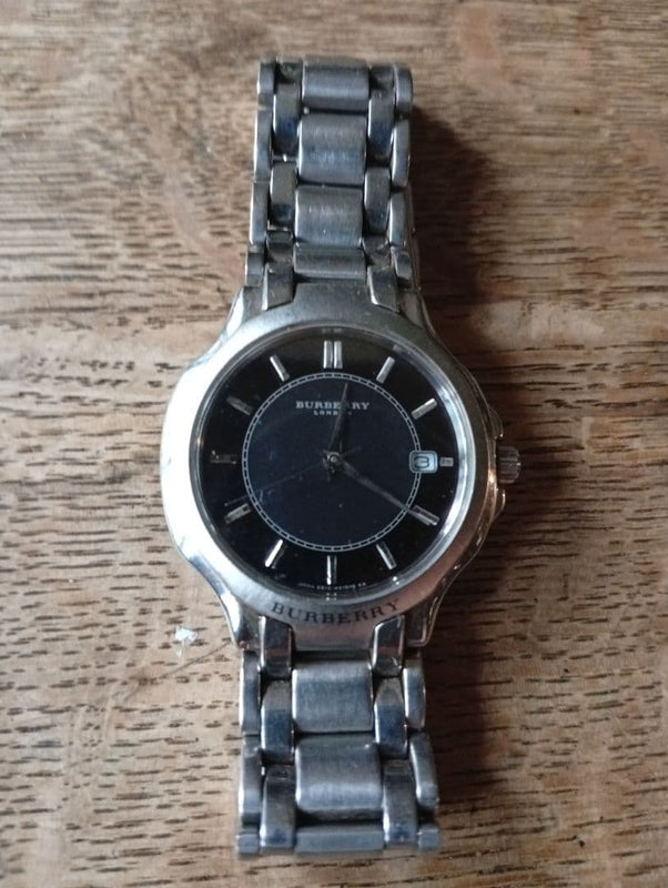 Black Quartz Watch Bu9001 Mens Dress Watch Stainless Steel Elegant