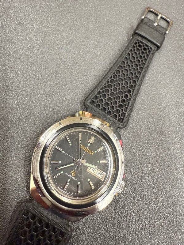 King Diver Watch With Double Bezel Vintage Style Dive Watch
