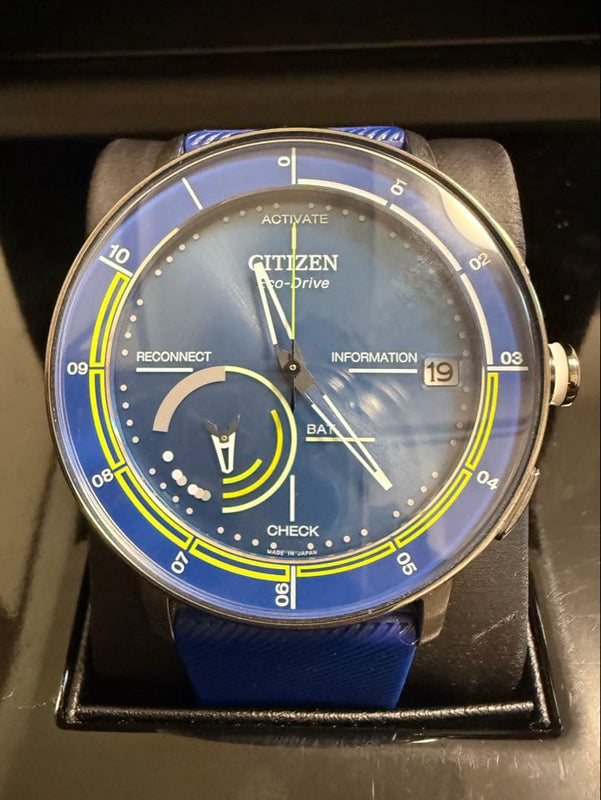 Eco-drive Riiiver Solar Watch Smart Bluetooth Stainless Steel Light